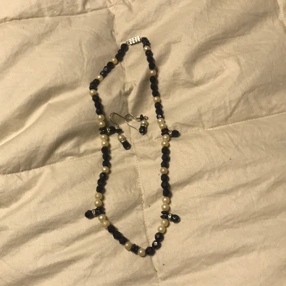 Vintage necklace and earrings